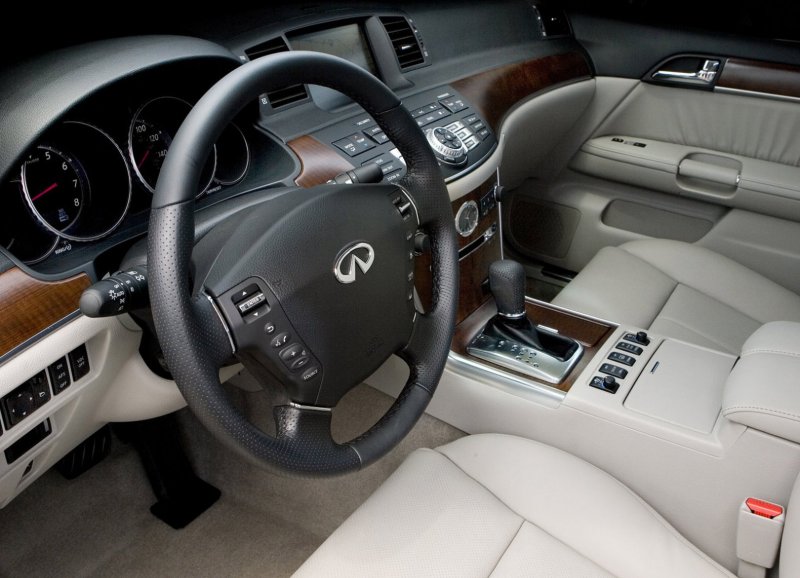 Infiniti m35 2008 салон