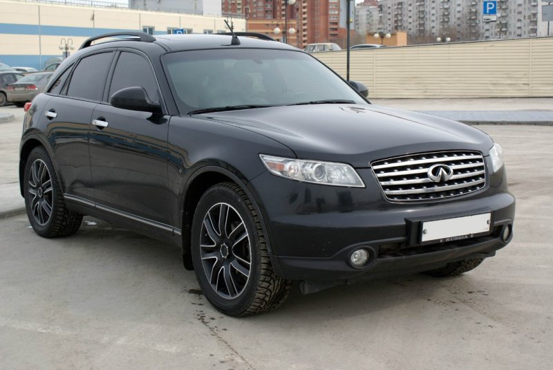 Infiniti fx35 черный