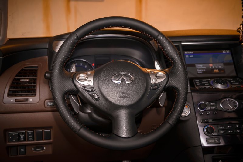 Перешив руля Infiniti fx37