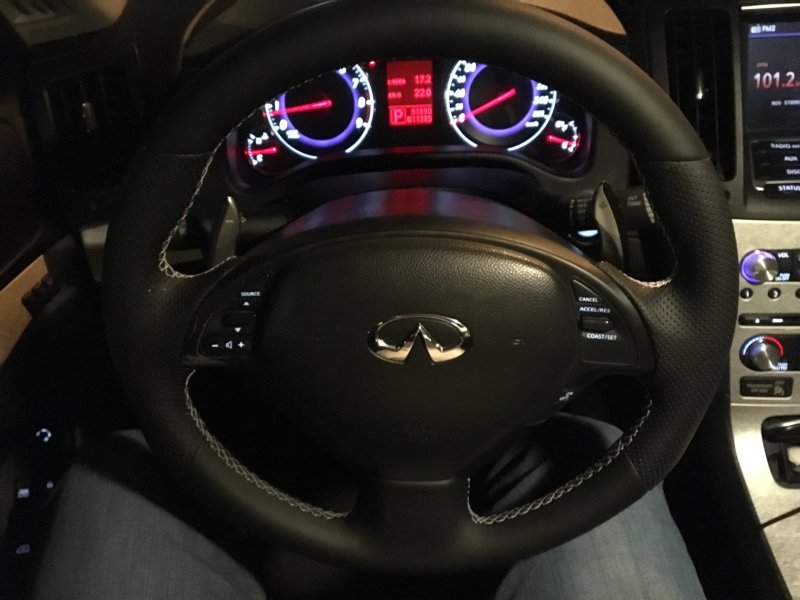 Infiniti g37 руль