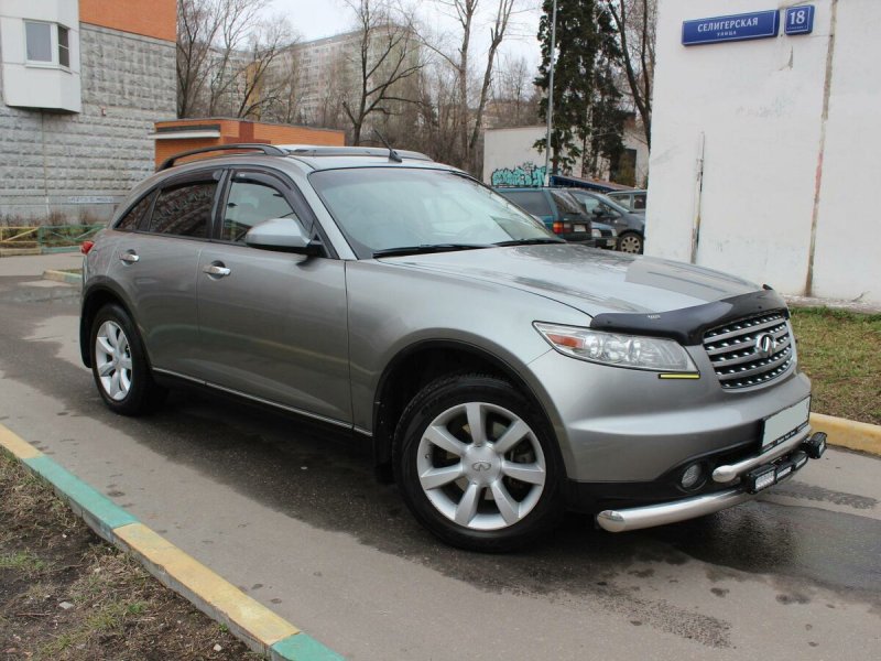 Infiniti fx35 с кенгурятником