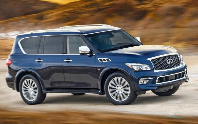 Инфинити большой джип qx80