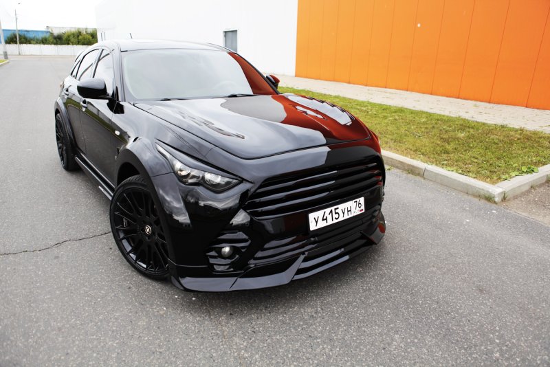 Infiniti qx70 реснички