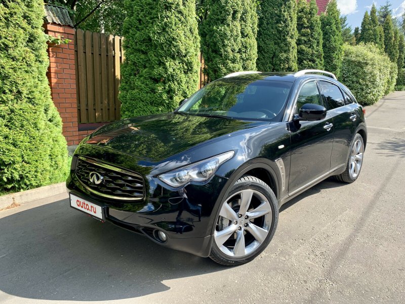 Infiniti fx37 черный