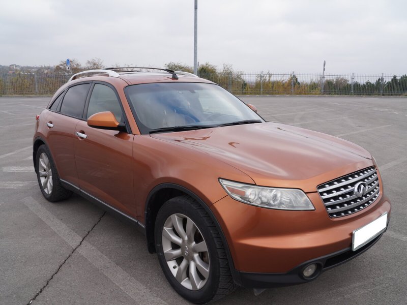 Infiniti fx45 2003 оранжевый