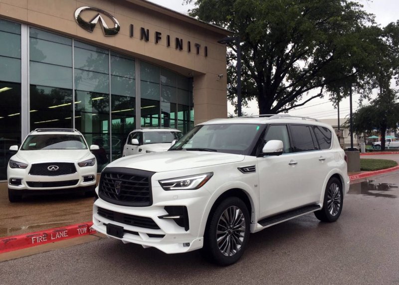 Infiniti QX 80 2018 White