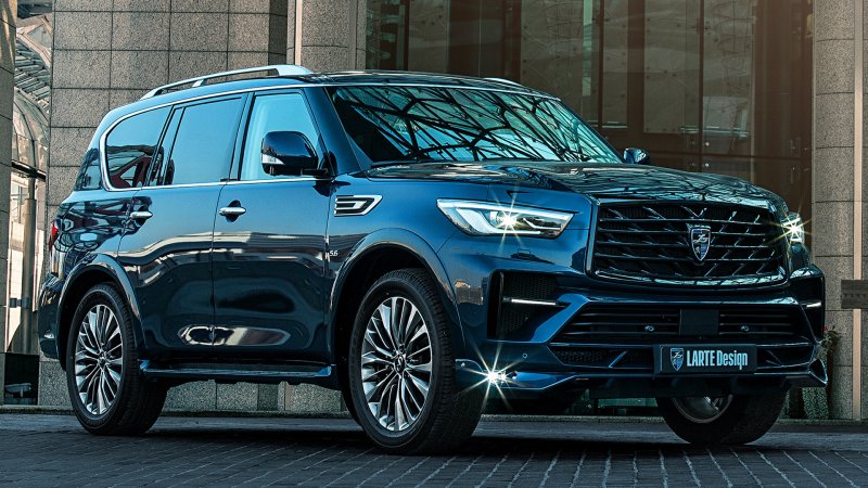 Инфинити qx80 larte Design