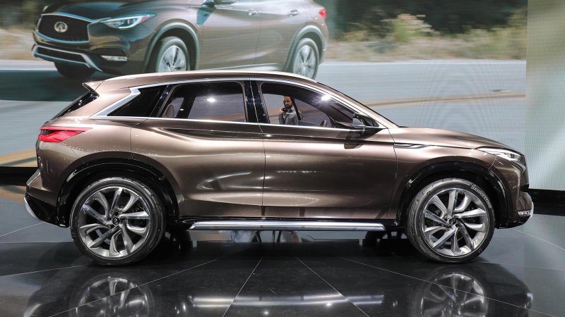 Новый Infiniti qx50 габариты