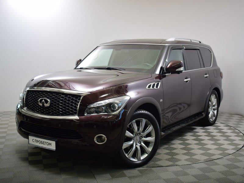 Infiniti qx80 Red