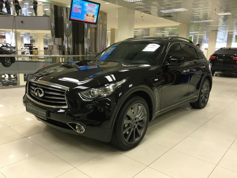 Infiniti fx37 черный