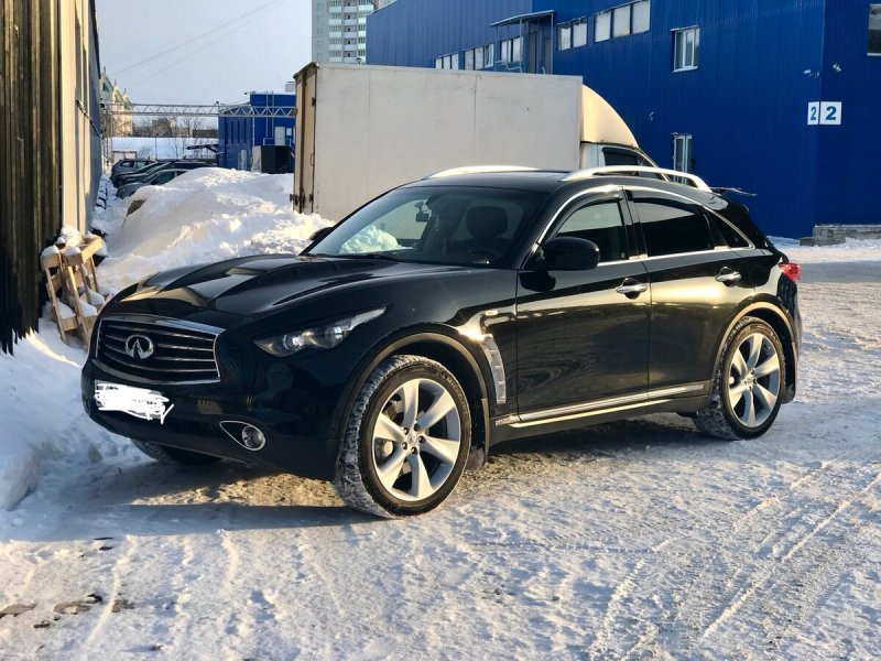 Infiniti fx37 черный