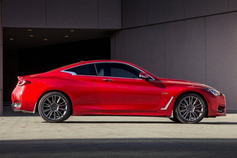 Infiniti q60 Red Sport