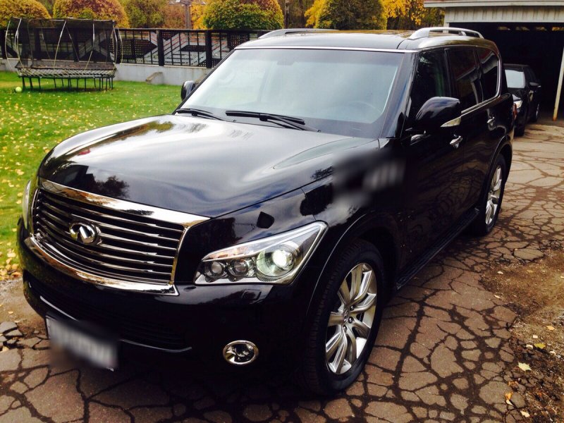 Infiniti qx65 черный