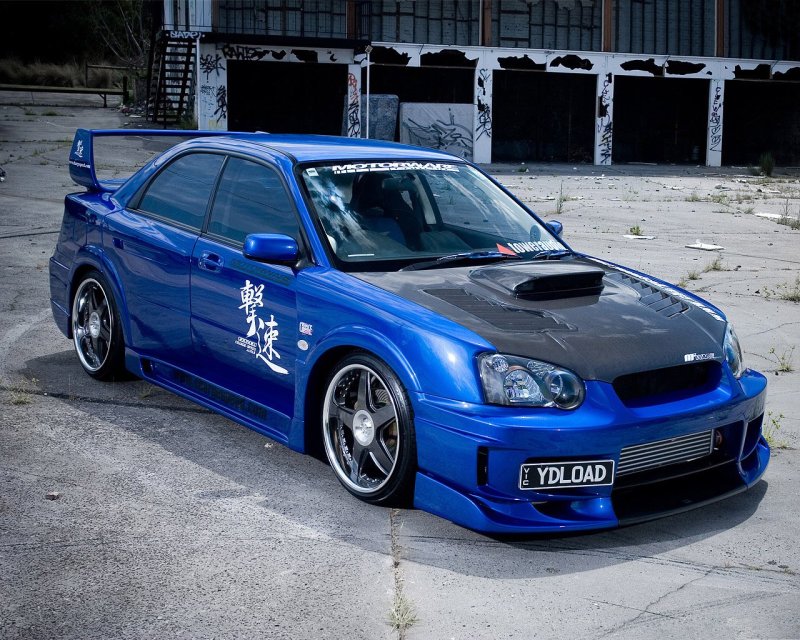 Машина Subaru WRX Tuning