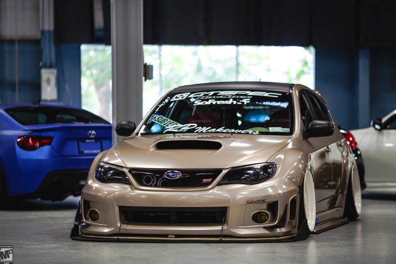 Subaru Impreza WRX STI 2007 stance