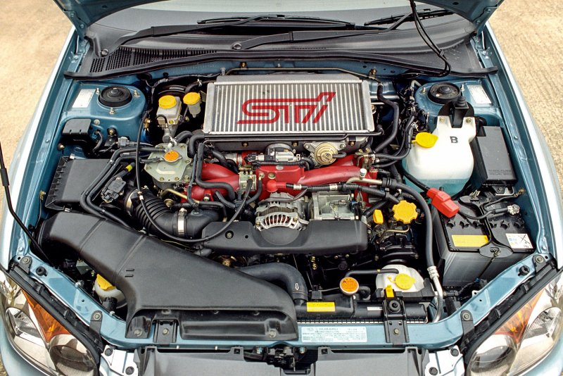 Subaru WRX STI 2004 мотор