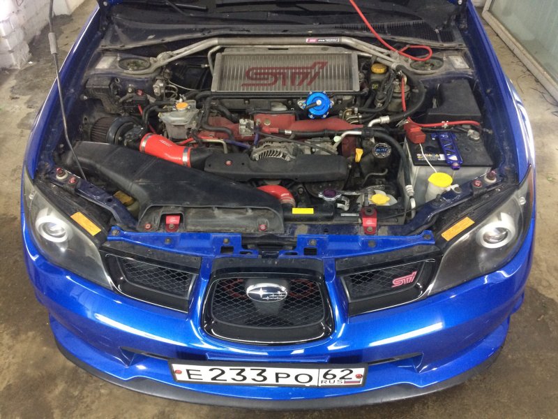 Subaru WRX STI 2007 под капотом