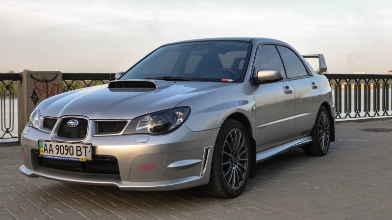 Субару WRX STI лиса