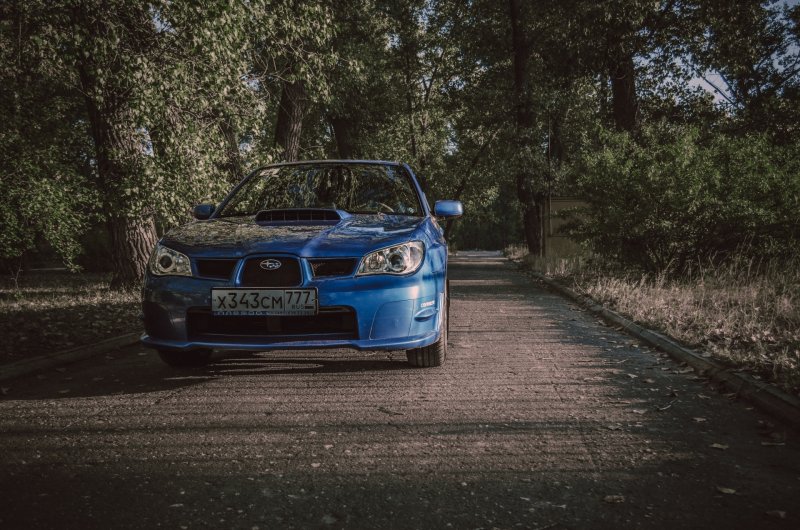 Субару Импреза WRX STI 2006 лиса