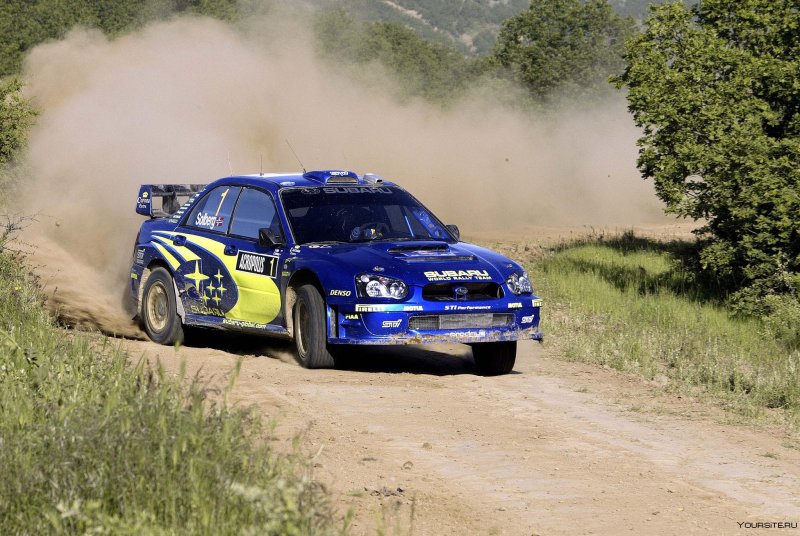 Субару Импреза WRC 2007 Drift