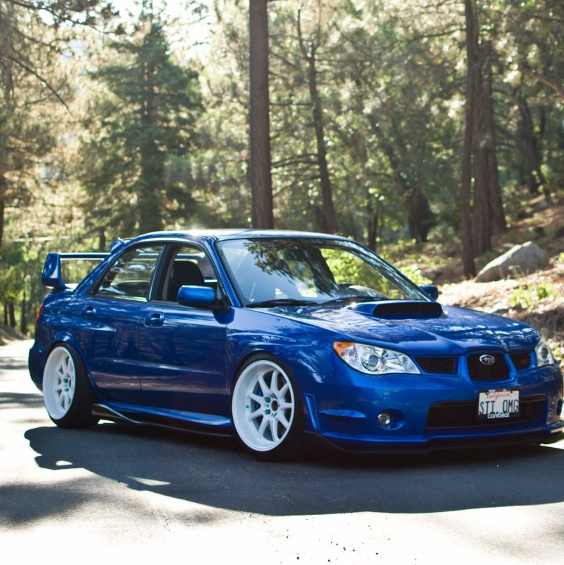 Subaru Impreza WRX STI 2007 stance