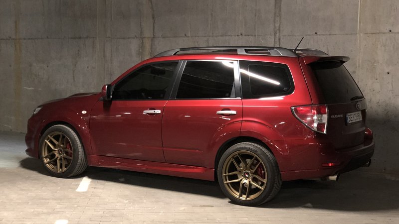 Subaru Forester sh занижение