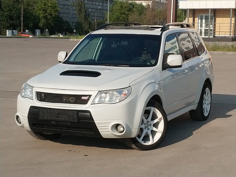 Subaru Forester III, 2008 белый