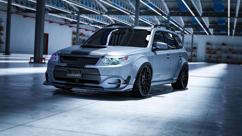 Subaru Forester sh 2011 stance