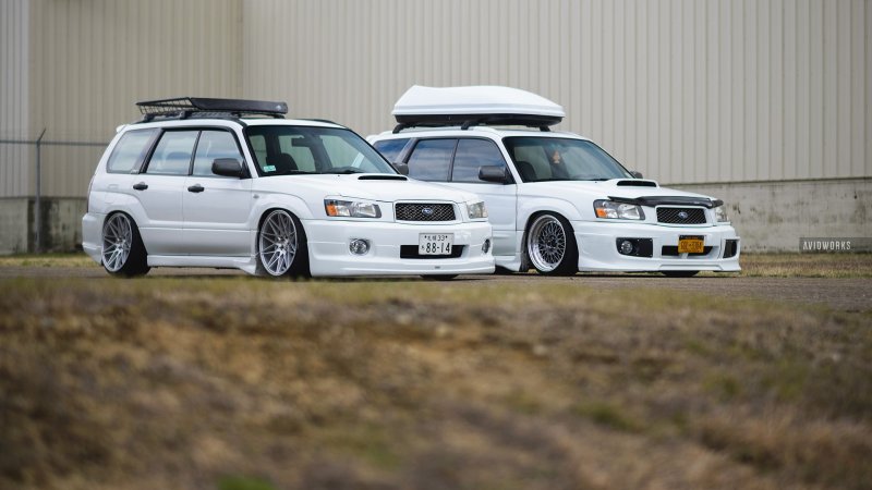 Subaru Forester sf5 stance