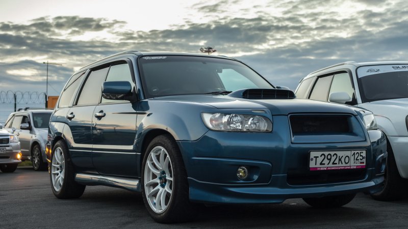 Subaru Forester sg5 Рестайлинг