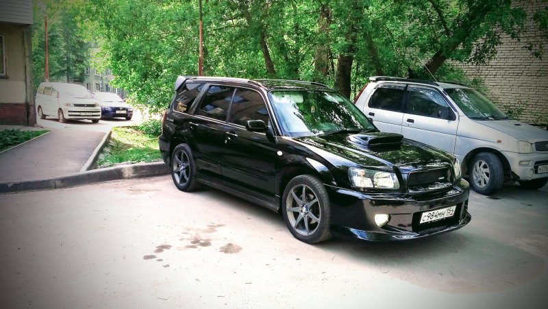 Subaru Forester sg5 обвесы