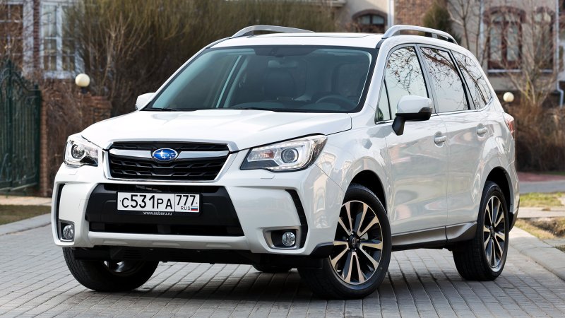 Subaru Forester 2017 белый