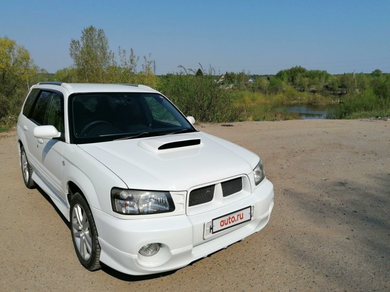 Subaru Forester 2002 белый
