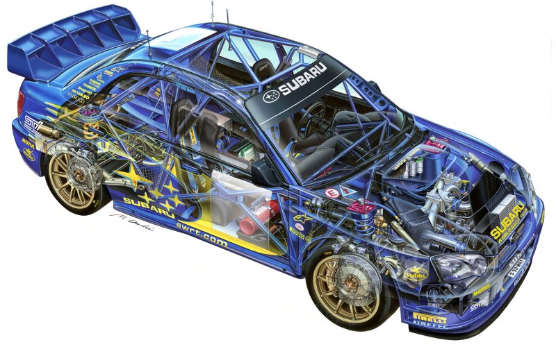 Cutaways Subaru