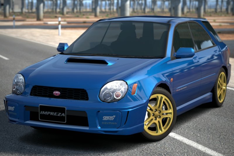 Субару Импреза WRX STI 2001