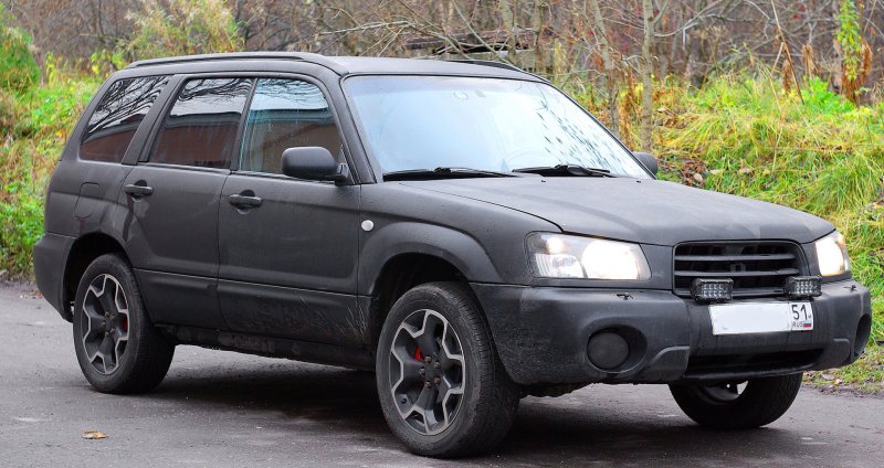 Subaru Forester sg5 в рапторе