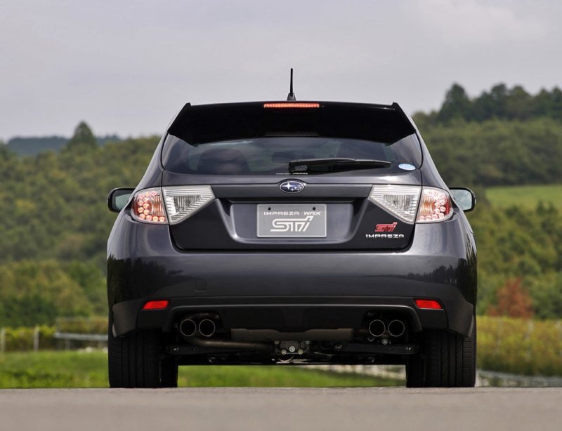 Subaru Impreza WRX STI 2008 Black