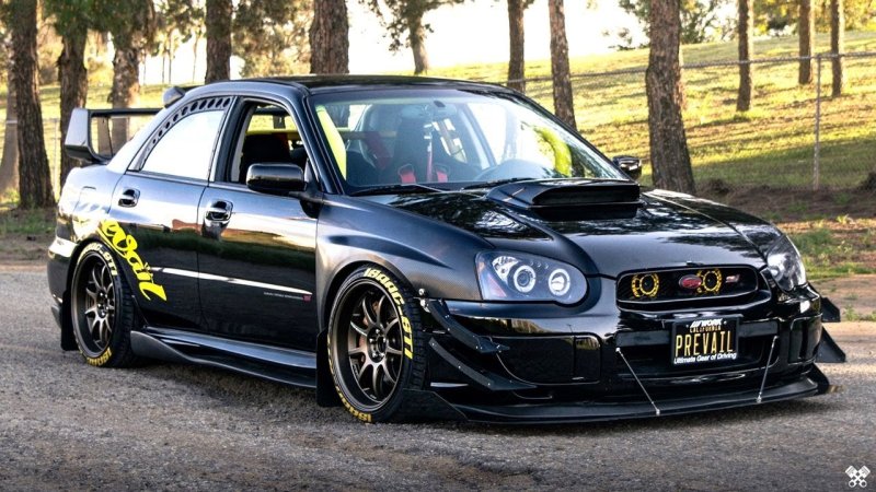 Subaru Impreza WRX STI 2005 Black