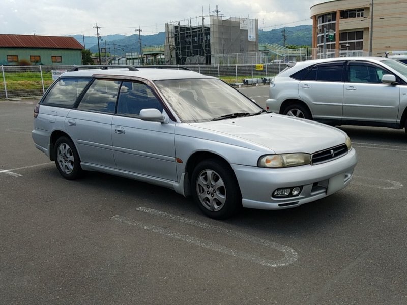 Subaru Legacy bg5 зеленый