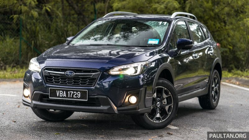 Subaru XV 2018 черная