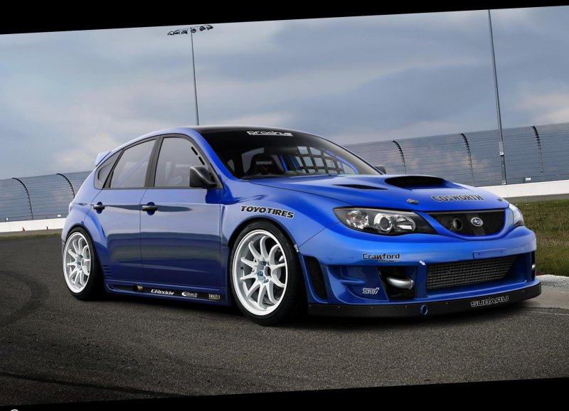 Subaru Impreza WRX STI 2007 хэтчбек