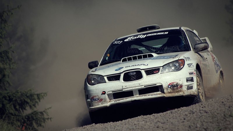 Subaru Impreza Rally 4k