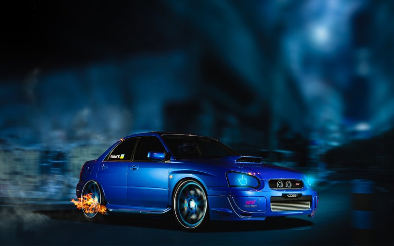 Subaru Impreza WRX Neon