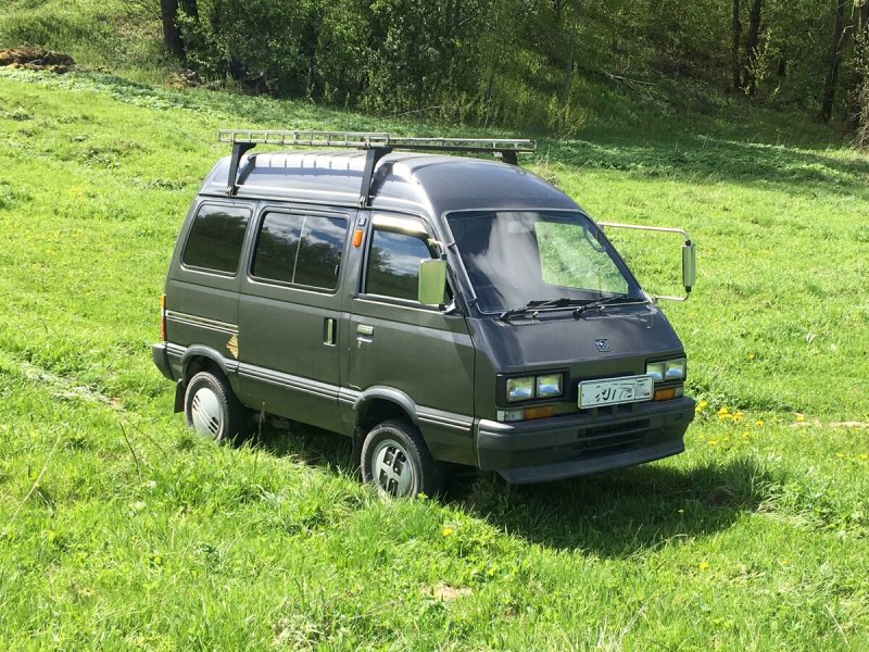 Subaru libero 1.2 МТ, 1987,