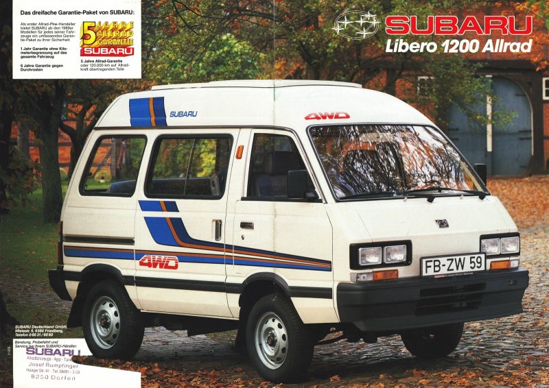 Subaru libero e10