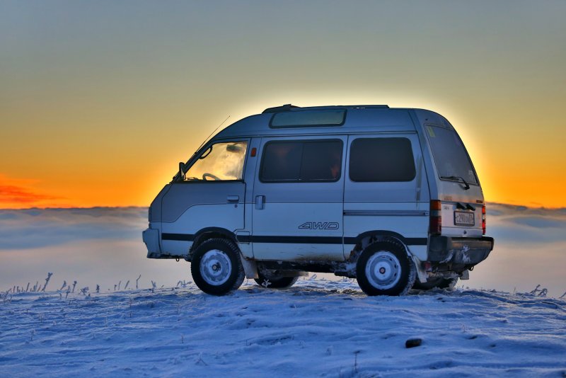 Subaru libero 1.2 МТ, 1995,