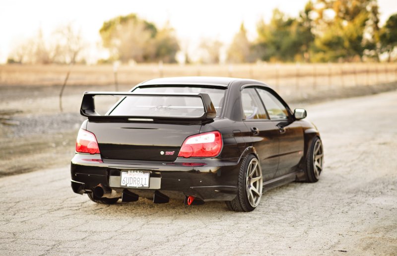 Subaru Impreza WRX STI 2006 Black