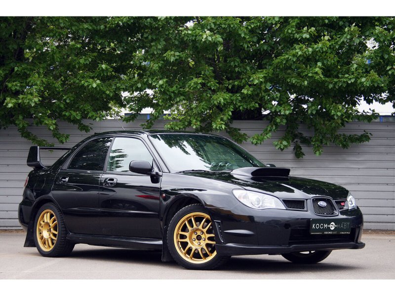 Subaru Impreza WRX STI 2006 Black