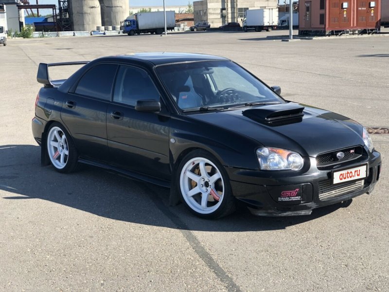 Subaru Impreza 2004 черный