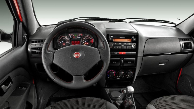 Fiat Albea 2008 салон